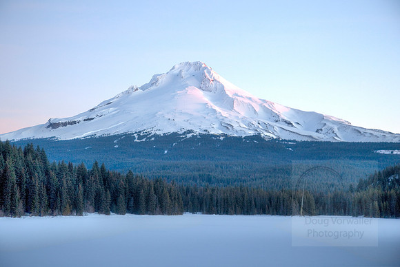 Mt. Hood Sunrise over Lake 1959-61t e large