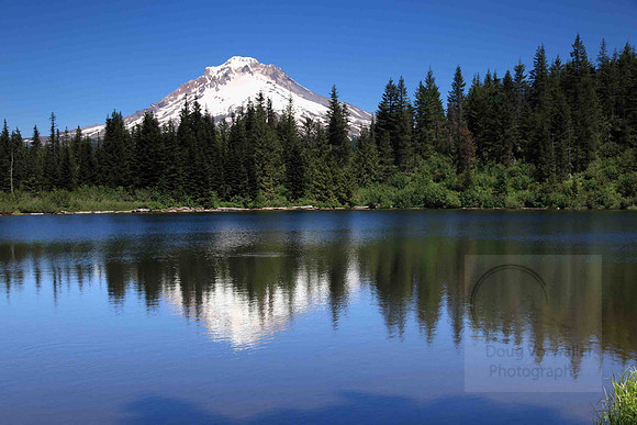 MT Hood and Mirror Lake